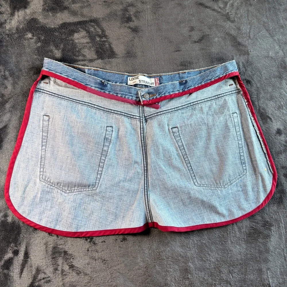 Levis custom upcycled